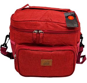 Pacote de 06 Bolsas Térmicas Com 02 Compartimentos em Nylon Poliéster Resinado Ref. 6225