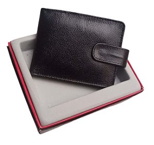 Carteira Masculina Com Fecho Em Couro Legítimo Bravelly Ref. 330 F