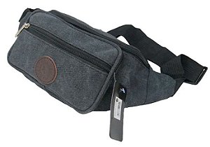 Pochete Unissex em Nylon Lona Resinado Tamanho Grande Ref. 6762