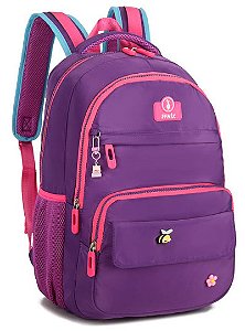 Mochila Tiracolo Juvenil Feminina Colorida Fenix