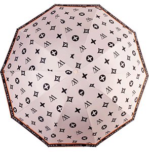 12 Unidades de Sombrinhas Mini Contra Vento Manuais Estampadas Com U.V interno Tamanho Casarão Ref. 3097 S