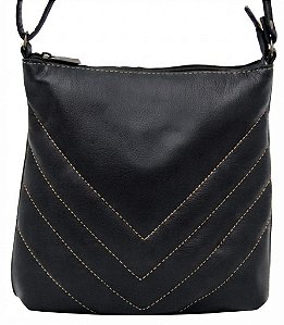 Bolsa Feminina Transversal em Couro 100% Legítimo Bellcabana