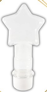 20 unidades Tubete Estrela 50 ml Cristal com tampa