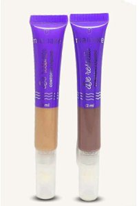 CONTORNO LIQUIDO DE RESPEITO ( 2 TONS )  COR CLARA 1 - MIAMAKE