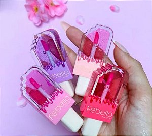 LIP GLOSS COM GLITTER PICOLE -FEBELLA   COR -01