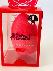 ESPONJA CHANFRADA DE MAQUIAGEM QBELA MANUELA! EC-01