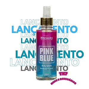 Body Splash Pink Blue 200ml - Rhenuks Cosméticos