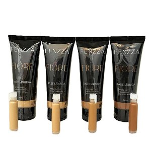 Base Líquida Efeito Matte Fiore  - Fenzza COR BEGE NATURAL  M1