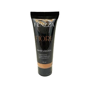 Base Líquida Efeito Matte Fiore  - Fenzza COR E1 MARROM