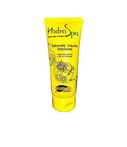 Sabonete Líquido Esfoliante Hidra Spa Camomila Alecrim e Flor de Maracujá 100ml - Alquimia Cosmético
