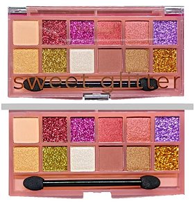 Belle Angel - Paleta de Sombra SweetGlitter -COR ''A''