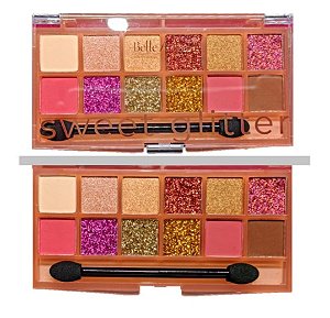 Belle Angel - Paleta de Sombra SweetGlitter -COR ''C''
