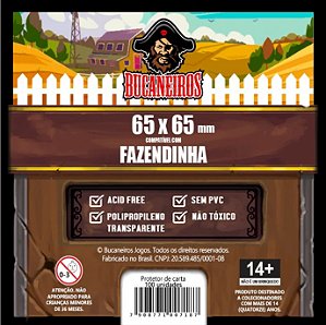 Sleeve Customizado para Hitster / Fazendinha (65 x 65)