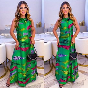 Vestido Londo Estampado - Consultar Cores Disponiveis