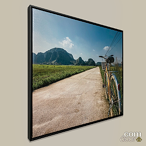 Quadro Caminho da Liberdade c/ moldura flutuante