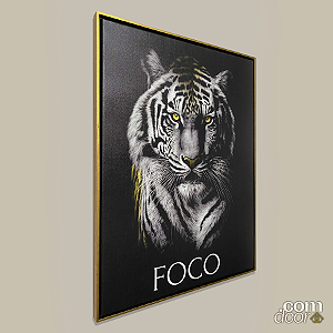 Quadro Foco c/ moldura flutuante