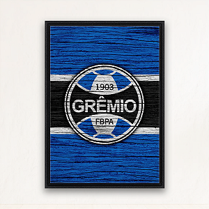 "Imortal Tricolor"- Quadro em Canvas com moldura flutuante.