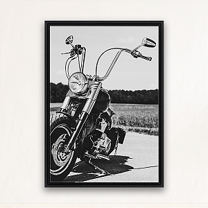 "Vento e liberdade"- Quadro em Canvas com moldura flutuante.