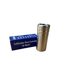Calibrador de Cartuchos de Metal CALIBRE 16 em Aço Inox