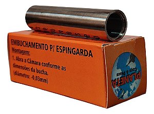 Bucha P/ Embuchamento Calibre 36 Em Inox Externo 20,1mm