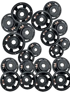 CARCAÇAS PARA ALTO FALANTE 6 POLEGADAS KIT COM 20 PEÇAS