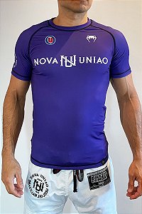 Rashguard NU Collab Venum | Curta | Roxa