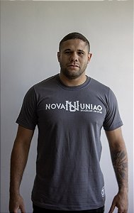 T-shirt NUBJJ Uniforme II . Cinza