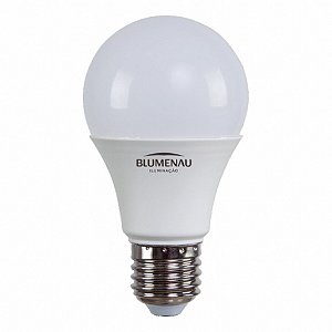 LÂMPADA LED A60 E27 - 9W 810LM 127/220V 6.500K - Kit com 10 unidades