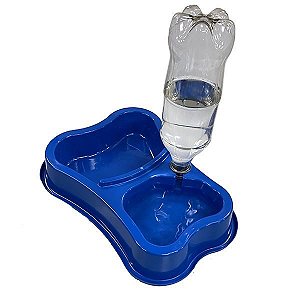 COMEDOURO BEBEDOURO DUPLO AUTOMÁTICO