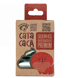 KIT 3 ROLOS DE SAQUINHOS CATA CACA