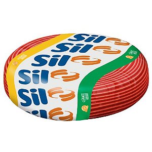 CABO FLEX COB PVC 750 VERMELHO RL100