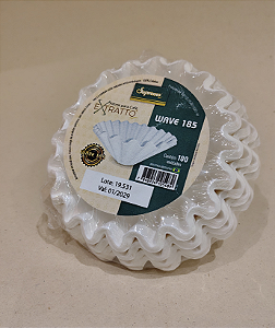 Filtro de Café compatível Wave Kalita-KWF 185 Branco c/100 und