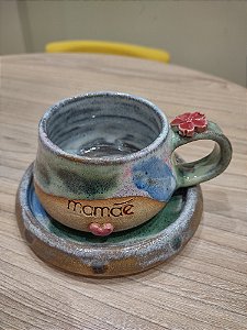 Caneca  Artesanal mamãe 200 ml
