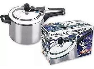 Panela De Pressão 7 Litros Polida Fulgor Brilha Na Cozinha