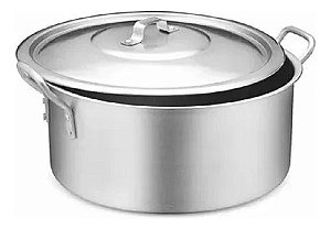 Panela Caçarola Industrial Alumínio Vigor 31,5 L 20x45cm