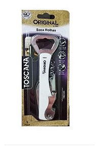 Abridor De Latas Garrafas E Saca Rolhas 15 Cm  4 Em 1