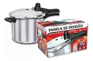 Panela De Pressão 6 Litros Fechamento Externo Fulgor Sólida!