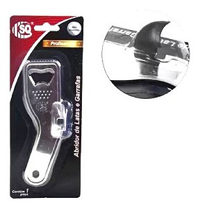 Abridor De Lata E Garrafa Inox Profissional