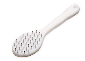 Escamador De Peixe Polietileno 27cm Branco - Solrac