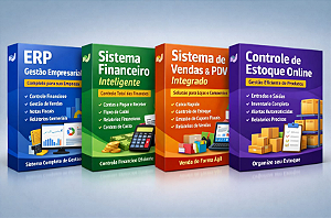 SISTEMA ERP Completo para Pequenas e Médias empresas