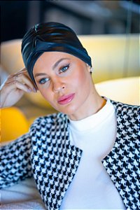 Turbante Tomas Preto Supreme UV 50+