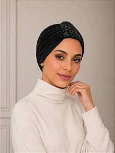 Turbante Paris Preto Sirè