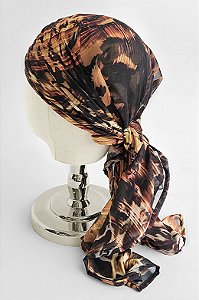 Lenço Chamas | 90 x 90