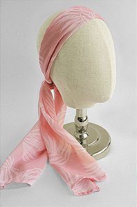 Lenço Rosa Radiante | 140 x 30