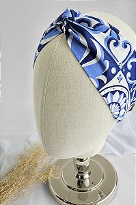 Faixa Turbante Azulejo Português