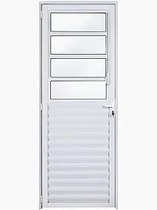 Porta basculante 2,10x80 Branca