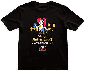 Babylook Valor Nutricional Carne de Frango - Preta