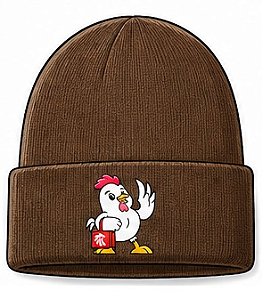Gorro Masculino Marrom