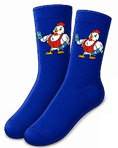 Meia Masculina Azul