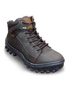 Tenis Masculino Coturno Militar Zebu Couro Country Trilha
